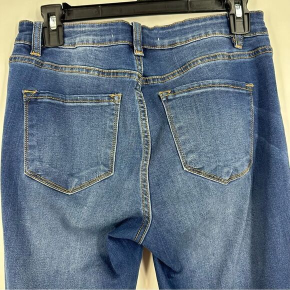KANCAN Women’s Mid Rise Skinny Stretch Denim Jeans Sz 28 Style KC11214CHD - Picture 3 of 11